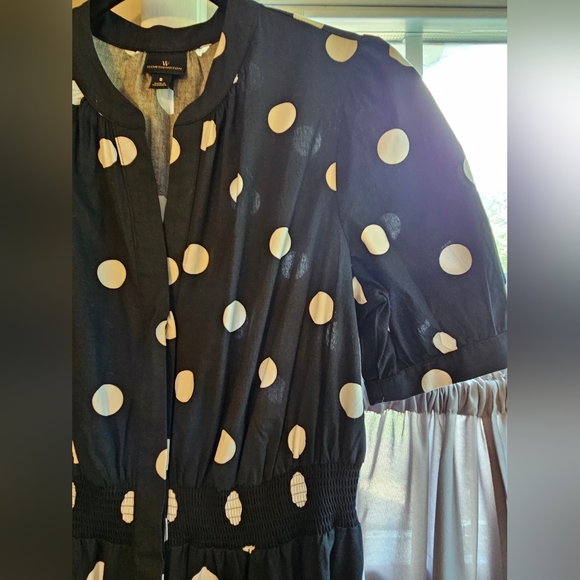 Worthington Polka Dot Dress - Picture 4 of 6